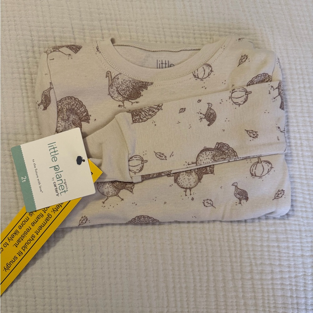 Little Planet Thanksgiving PJ Set